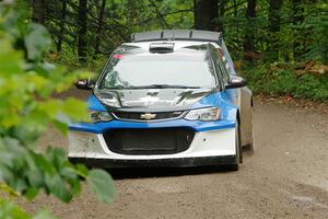 Pat Moro / Ole Holter Chevy Sonic LS on SS1, Steamboat I.