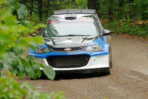 Pat Moro / Ole Holter Chevy Sonic LS on SS1, Steamboat I.