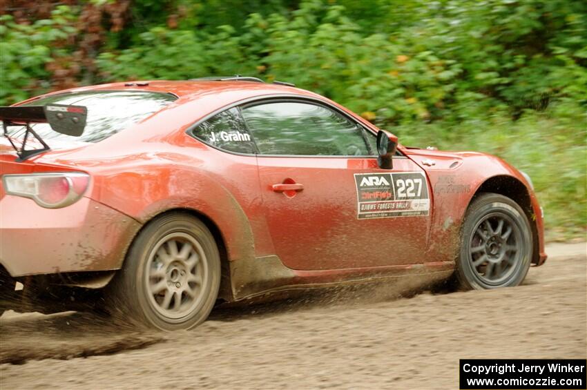 Derik Nelson / Jason Grahn Subaru BRZ on SS1, Steamboat I.