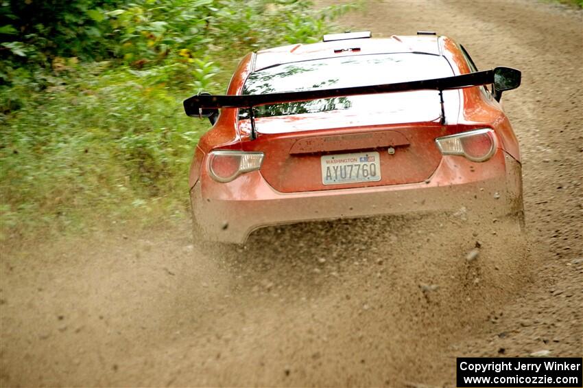 Derik Nelson / Jason Grahn Subaru BRZ on SS1, Steamboat I.