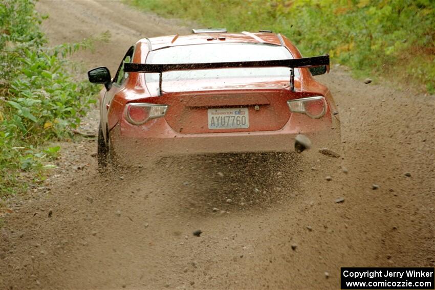 Derik Nelson / Jason Grahn Subaru BRZ on SS1, Steamboat I.