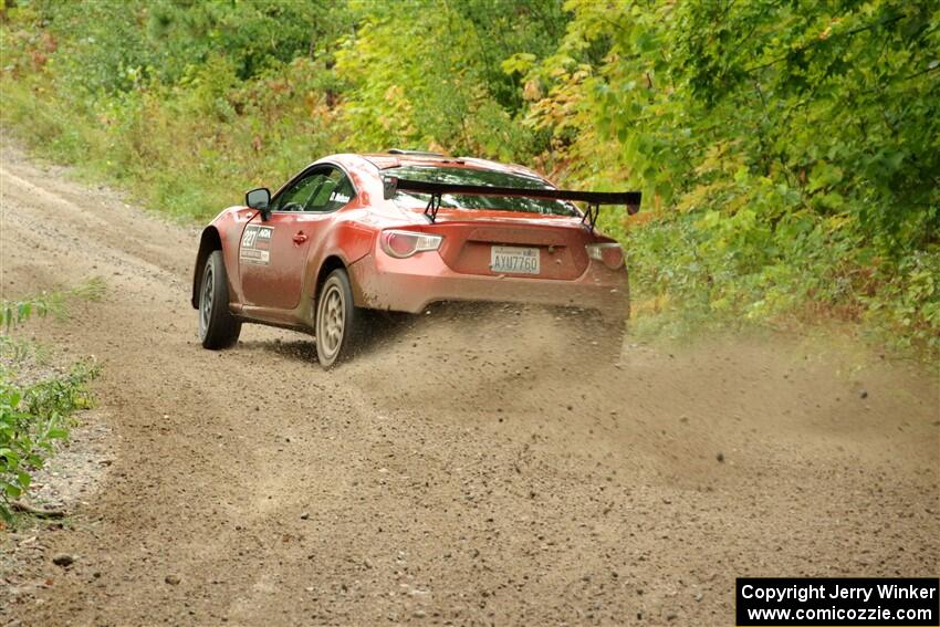 Derik Nelson / Jason Grahn Subaru BRZ on SS1, Steamboat I.