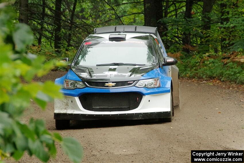 Pat Moro / Ole Holter Chevy Sonic LS on SS1, Steamboat I.