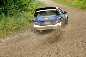 Pat Moro / Ole Holter Chevy Sonic LS on SS1, Steamboat I.