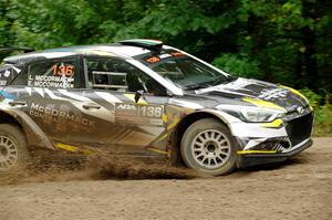 Enda McCormack / Liam McCormack Hyundai i20 R5 on SS1, Steamboat I.