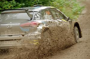 Enda McCormack / Liam McCormack Hyundai i20 R5 on SS1, Steamboat I.