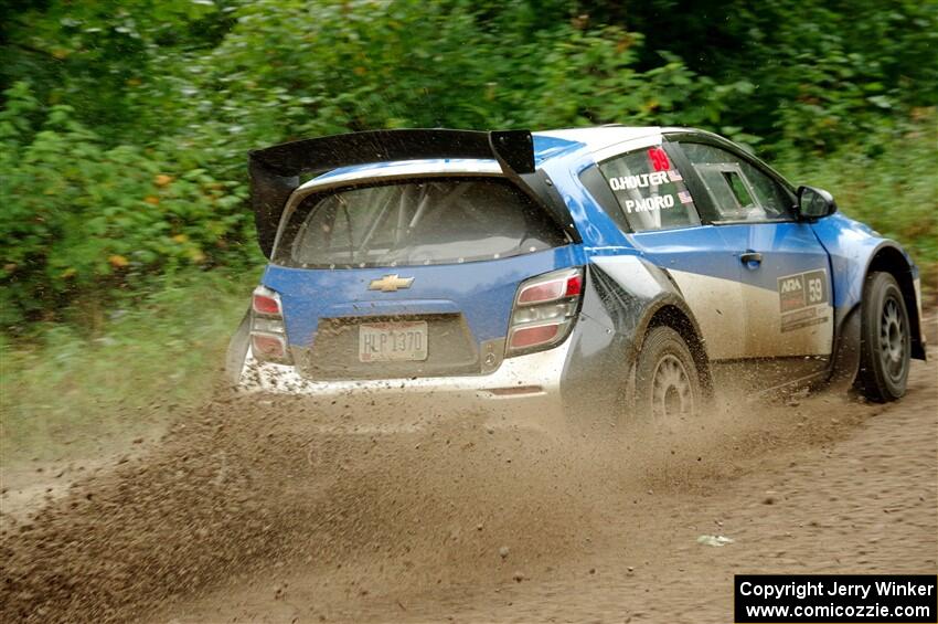 Pat Moro / Ole Holter Chevy Sonic LS on SS1, Steamboat I.