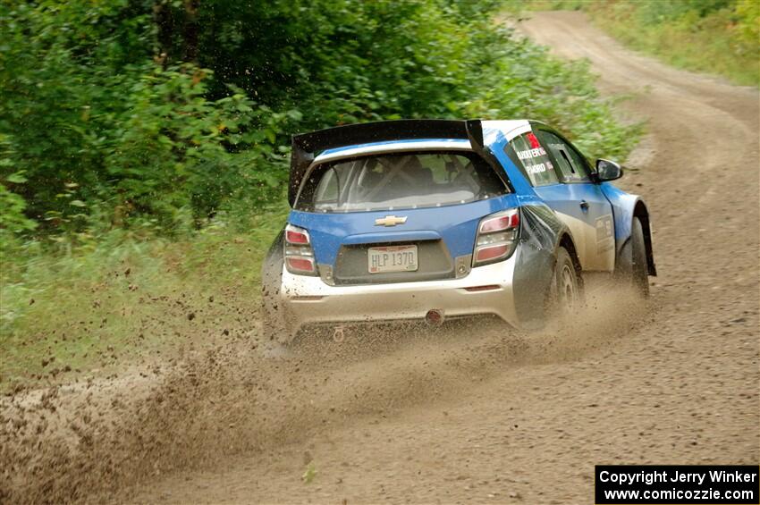 Pat Moro / Ole Holter Chevy Sonic LS on SS1, Steamboat I.