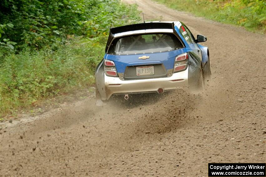 Pat Moro / Ole Holter Chevy Sonic LS on SS1, Steamboat I.