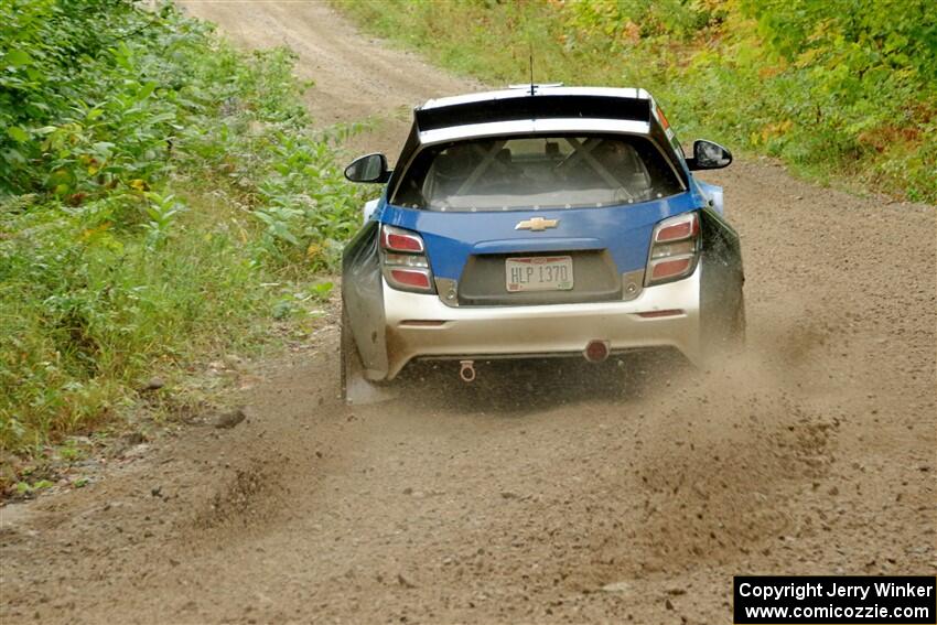 Pat Moro / Ole Holter Chevy Sonic LS on SS1, Steamboat I.