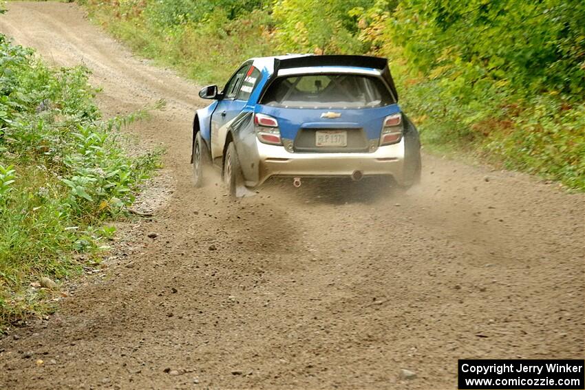 Pat Moro / Ole Holter Chevy Sonic LS on SS1, Steamboat I.