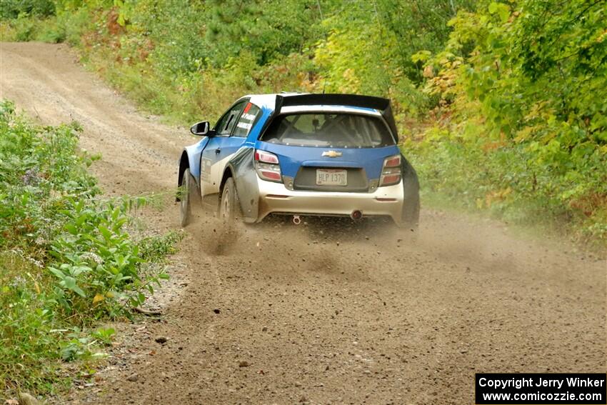 Pat Moro / Ole Holter Chevy Sonic LS on SS1, Steamboat I.