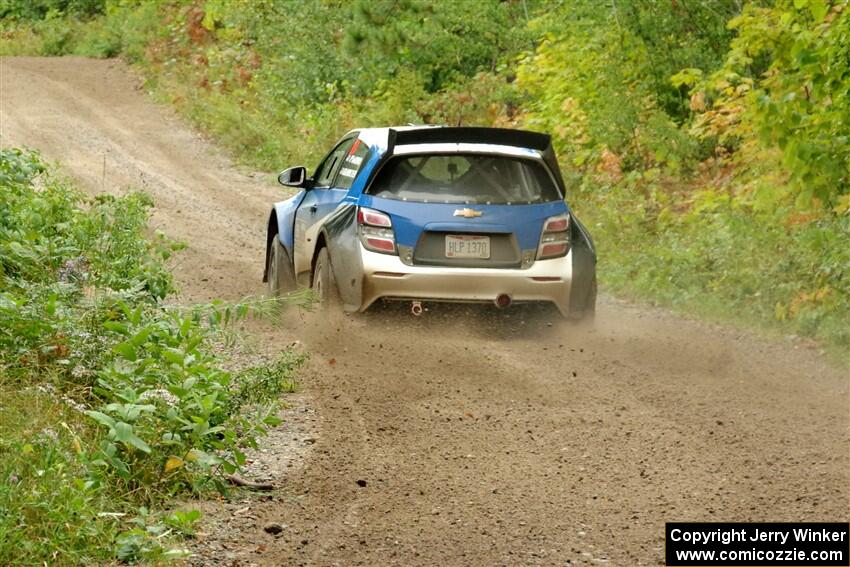 Pat Moro / Ole Holter Chevy Sonic LS on SS1, Steamboat I.