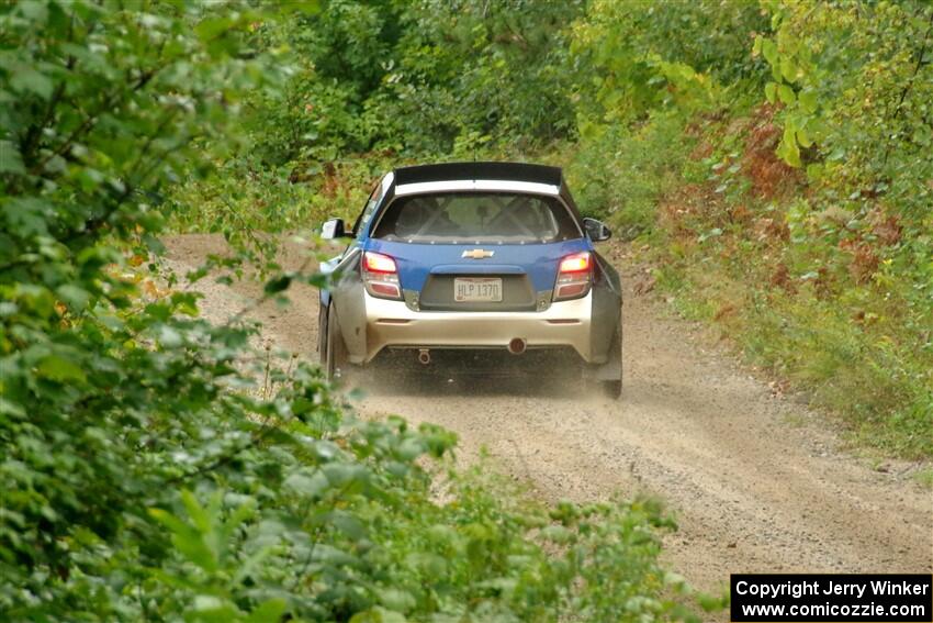 Pat Moro / Ole Holter Chevy Sonic LS on SS1, Steamboat I.