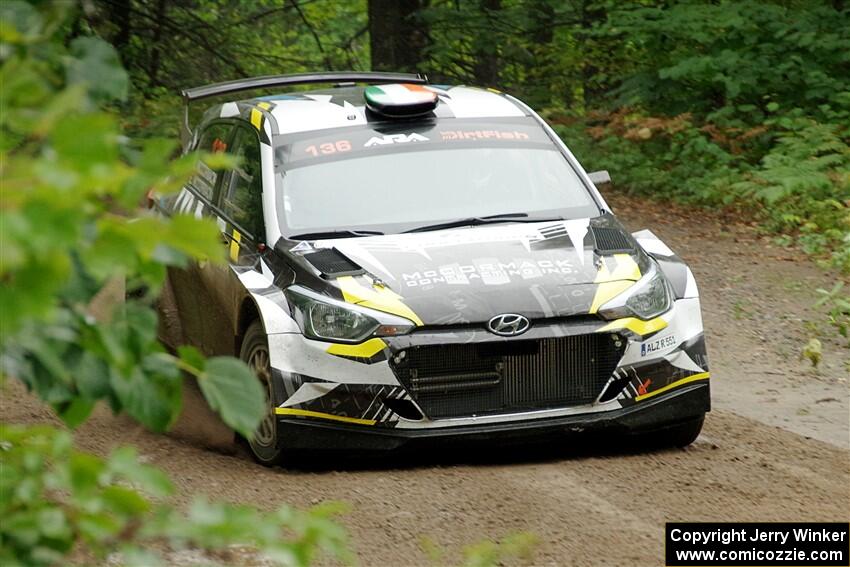 Enda McCormack / Liam McCormack Hyundai i20 R5 on SS1, Steamboat I.