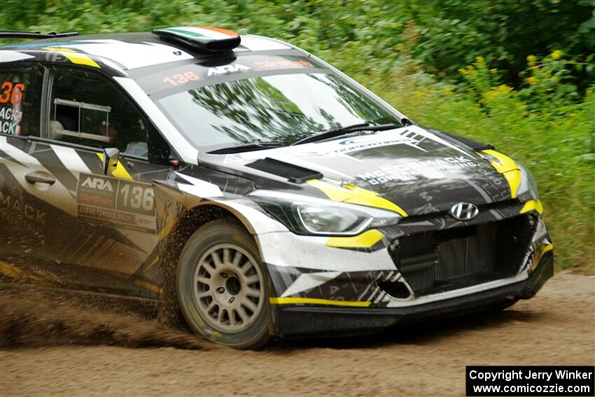 Enda McCormack / Liam McCormack Hyundai i20 R5 on SS1, Steamboat I.