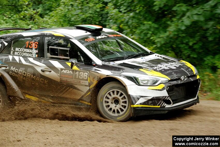 Enda McCormack / Liam McCormack Hyundai i20 R5 on SS1, Steamboat I.