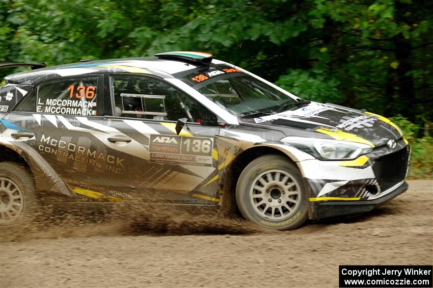 Enda McCormack / Liam McCormack Hyundai i20 R5 on SS1, Steamboat I.