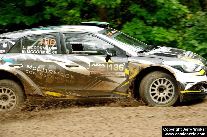 Enda McCormack / Liam McCormack Hyundai i20 R5 on SS1, Steamboat I.