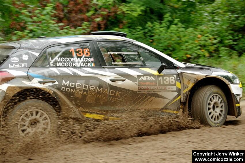 Enda McCormack / Liam McCormack Hyundai i20 R5 on SS1, Steamboat I.