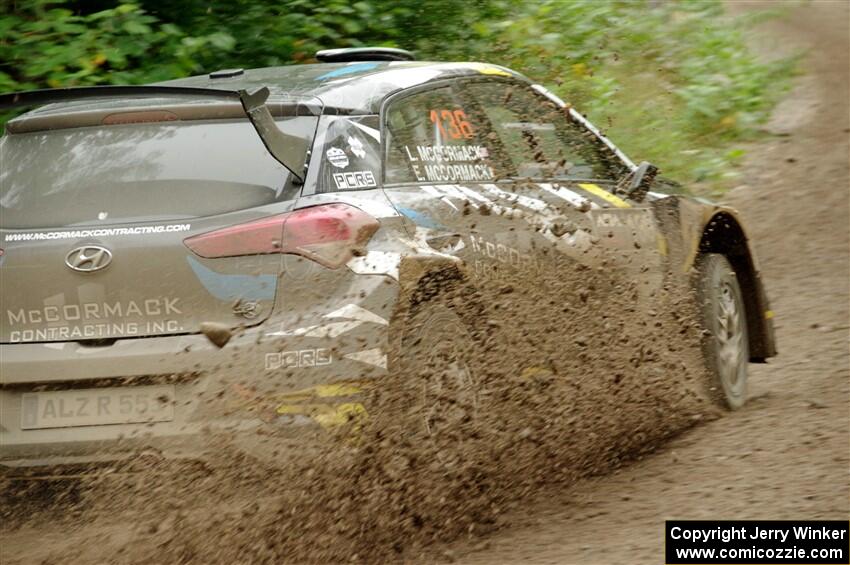 Enda McCormack / Liam McCormack Hyundai i20 R5 on SS1, Steamboat I.