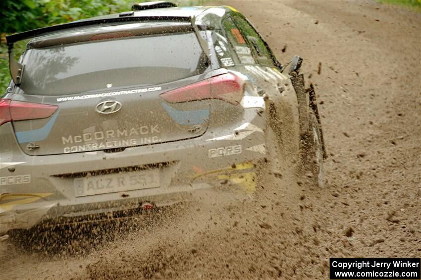 Enda McCormack / Liam McCormack Hyundai i20 R5 on SS1, Steamboat I.