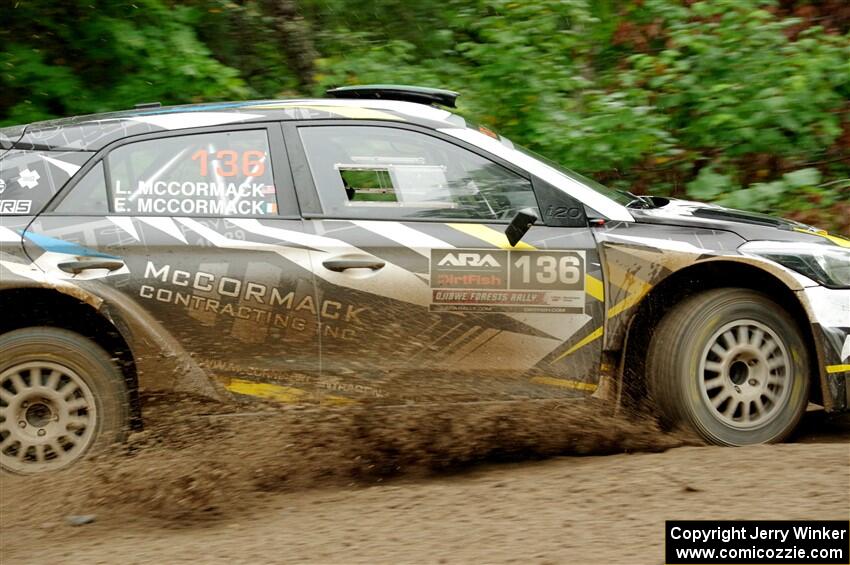 Enda McCormack / Liam McCormack Hyundai i20 R5 on SS1, Steamboat I.