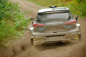 Enda McCormack / Liam McCormack Hyundai i20 R5 on SS1, Steamboat I.