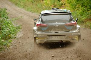 Enda McCormack / Liam McCormack Hyundai i20 R5 on SS1, Steamboat I.