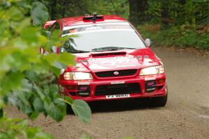 Ele Bardha / Corrina Roshea Subaru WRX STi on SS1, Steamboat I.