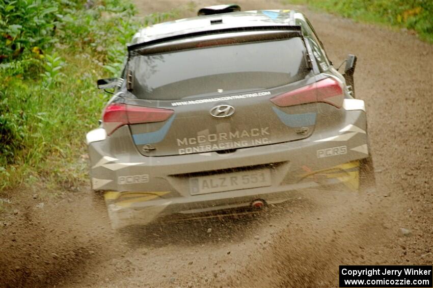 Enda McCormack / Liam McCormack Hyundai i20 R5 on SS1, Steamboat I.