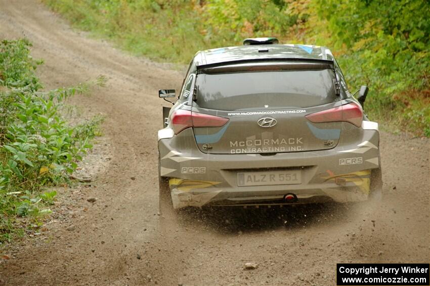 Enda McCormack / Liam McCormack Hyundai i20 R5 on SS1, Steamboat I.