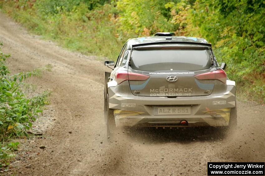 Enda McCormack / Liam McCormack Hyundai i20 R5 on SS1, Steamboat I.