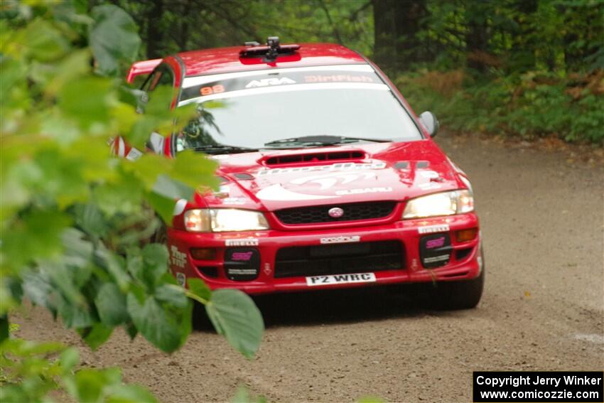 Ele Bardha / Corrina Roshea Subaru WRX STi on SS1, Steamboat I.