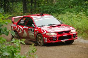 Ele Bardha / Corrina Roshea Subaru WRX STi on SS1, Steamboat I.