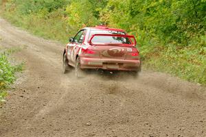 Ele Bardha / Corrina Roshea Subaru WRX STi on SS1, Steamboat I.