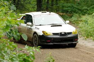 Dave Carapetyan / Adam Kneipp Subaru WRX STi on SS1, Steamboat I.