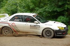 Dave Carapetyan / Adam Kneipp Subaru WRX STi on SS1, Steamboat I.