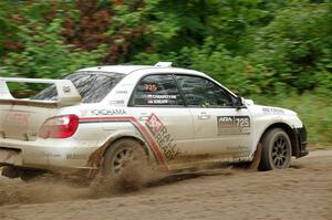 Dave Carapetyan / Adam Kneipp Subaru WRX STi on SS1, Steamboat I.