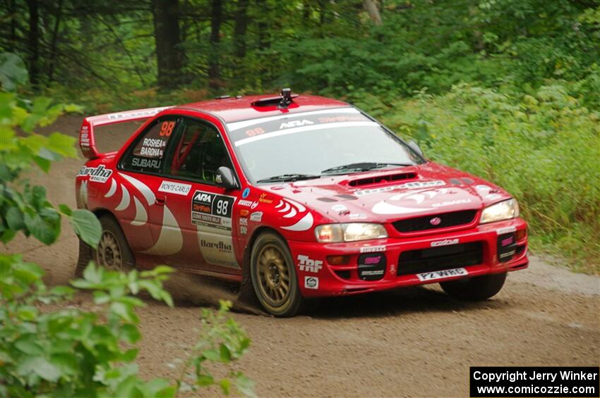 Ele Bardha / Corrina Roshea Subaru WRX STi on SS1, Steamboat I.