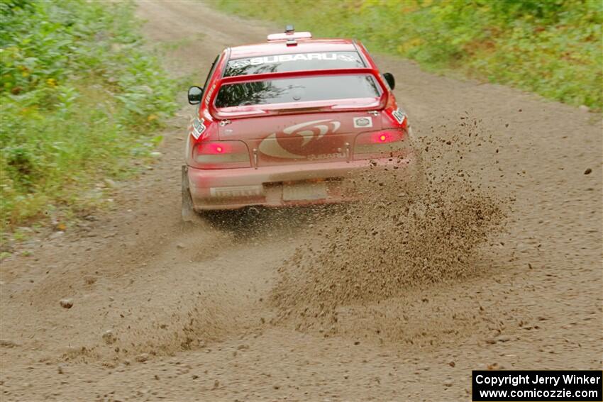 Ele Bardha / Corrina Roshea Subaru WRX STi on SS1, Steamboat I.