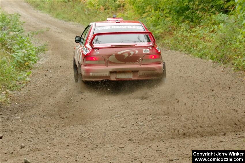 Ele Bardha / Corrina Roshea Subaru WRX STi on SS1, Steamboat I.