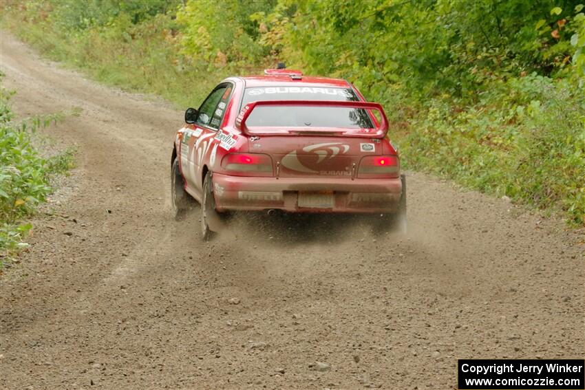 Ele Bardha / Corrina Roshea Subaru WRX STi on SS1, Steamboat I.