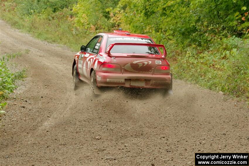 Ele Bardha / Corrina Roshea Subaru WRX STi on SS1, Steamboat I.