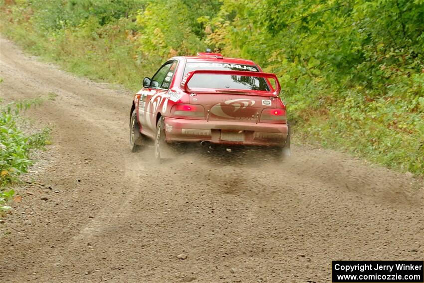 Ele Bardha / Corrina Roshea Subaru WRX STi on SS1, Steamboat I.