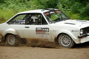 John Hill / Rebecca Ruston Ford Escort Mk II on SS1, Steamboat I.