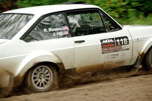 John Hill / Rebecca Ruston Ford Escort Mk II on SS1, Steamboat I.