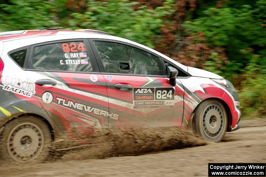 Cameron Steely / Glen Ray Ford Fiesta ST on SS1, Steamboat I.