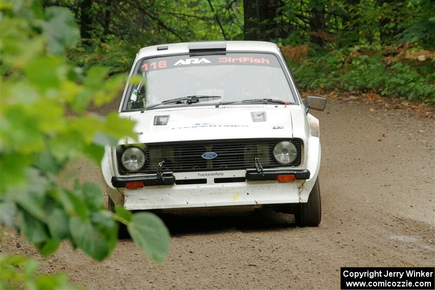 John Hill / Rebecca Ruston Ford Escort Mk II on SS1, Steamboat I.