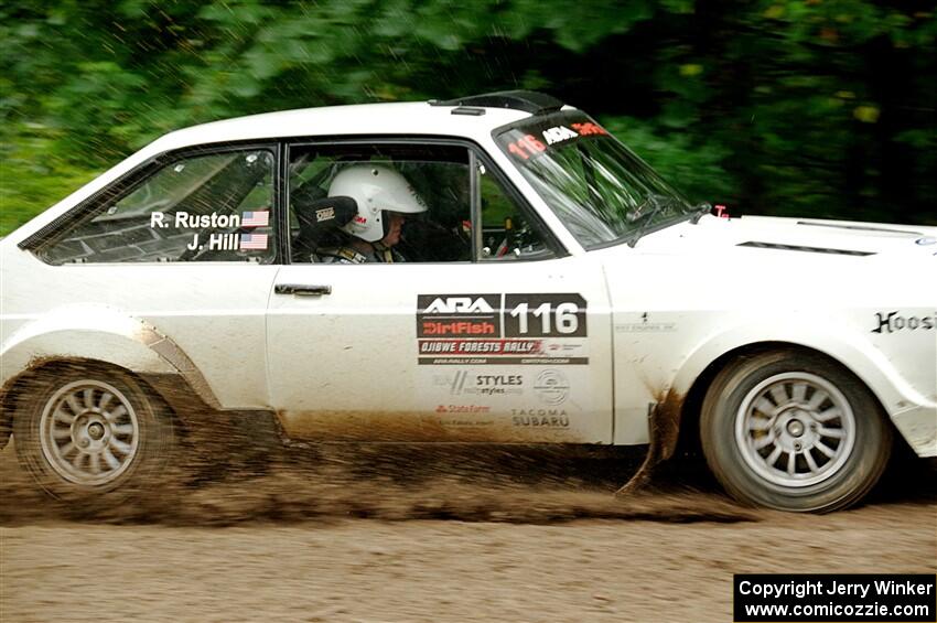 John Hill / Rebecca Ruston Ford Escort Mk II on SS1, Steamboat I.